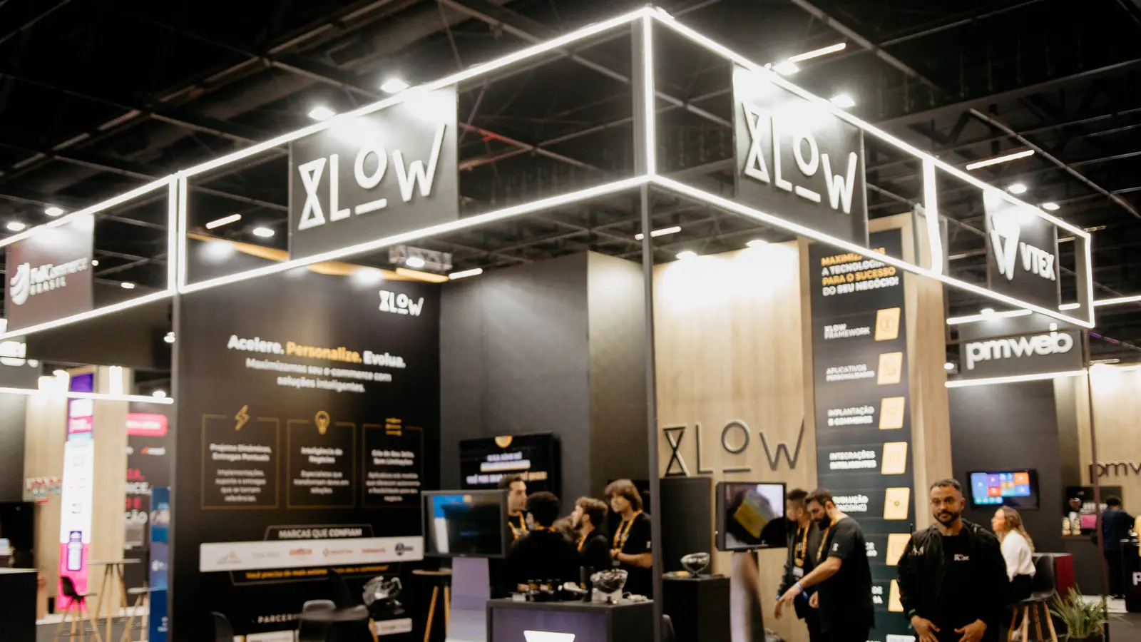Estande da XLOW no Fórum E-Commerce Brasil